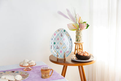 Easter Egg Platter- Hello Spring