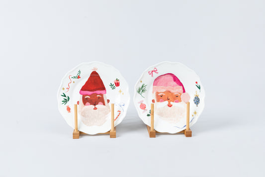 The Fancy Christmas Collection Plates (Set of 2)